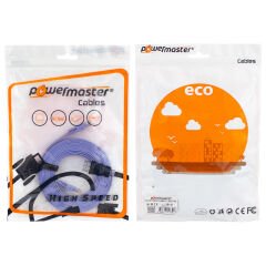 Powermaster Cat6 Yassı Kablo 3 Metre