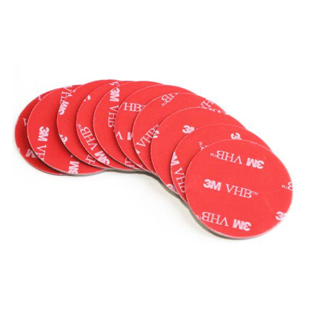 PowerMaster PM-25706 30mm Yuvarlak 3m Çift Taraflı Bant (10'lu Paket)