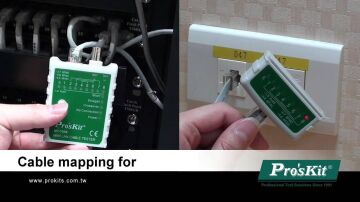 Proskit Mt-7058 Mini Lan Kablo Tester