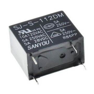 SJ-S-112DM 4 Pinli Elektromanyetik Güç Rölesi