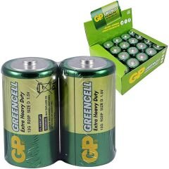 GP 13G 2S2 R20 Büyük D Boy Pil  20'li Paket