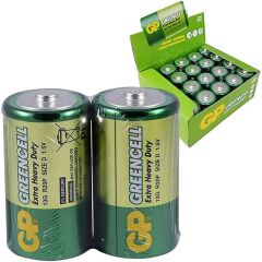 GP 13G 2S2 R20 Büyük D Boy Pil  20'li Paket