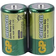 GP 13G 2S2 R20 Büyük D Boy Pil  20'li Paket