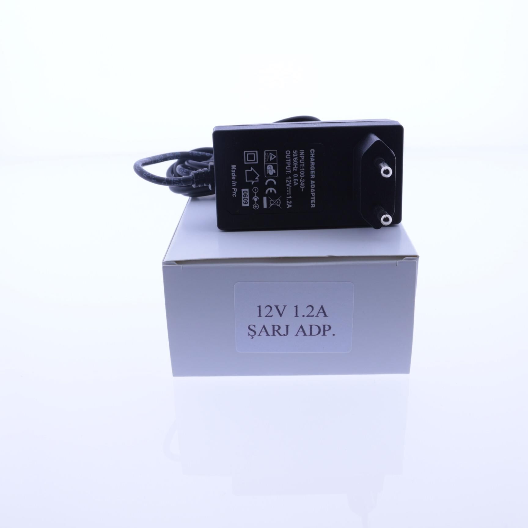 12 Volt 1.2 Amper Akü Şarj Adaptörü