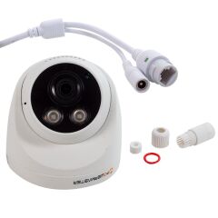 POWERMASTER PM-19417 3 MP ATOM LED IPC PLASTİK KASA IP POESİZ DOME KAMERA (SESLİ)