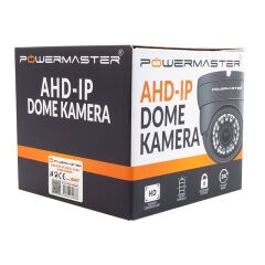 POWERMASTER PM-19417 3 MP ATOM LED IPC PLASTİK KASA IP POESİZ DOME KAMERA (SESLİ)