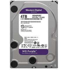 Western Digital Purple WD40PURZ 4 Tb Sata 6GB/S 7/24 Güvenlik Harddisk