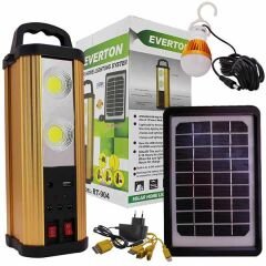 EVERTON RT-904 3 LAMBALI USB-SD GİRİŞLİ SOLAR IŞILDAK