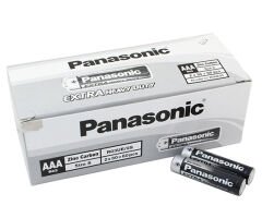 Panasonic R03UE/2S Manganez AAA İnce Kalem Pil (60'lı Paket)