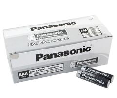 Panasonic R03UE/2S Manganez AAA İnce Kalem Pil (60'lı Paket)