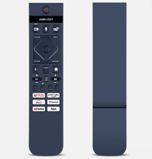 Philips 398GM10BEPHNE000SY 65PUS8349 PUS8359 PUS8319 PUS8949 Led Lcd Tv Kumandası Netflix Prime Video Disney+ Youtube Apps Channels Tuşlu Ses Komut Özelliği Yoktur