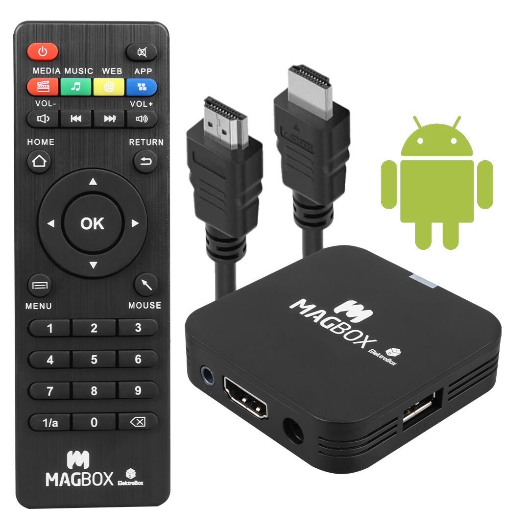 Magbox Electrobox 2 GB Ram H313 İşlemci 16 GB HDD 4K Ultra HD Android Box (Android 10)