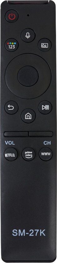 Samsung Netflix Prime Video Tv Tuşlu Lcd Led TV Kumandası SM-27K