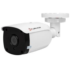POWERMASTER 3.6 MM 18 LED AHD BEYAZ 65Lİ KÜÇÜK PLASTİK KASA BULLET KAMERA