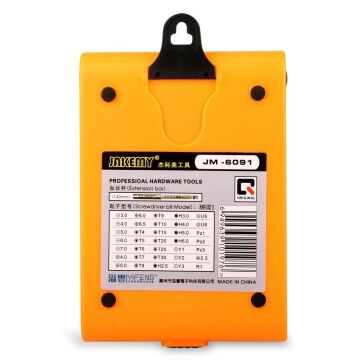Jakemy JM-6091 Tornavida Seti 37 Parça Takım