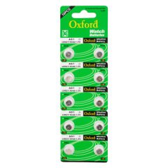 OXFORD AG1 LR621 ALKALİN SAAT PİLİ (5X10'LU PAKET)