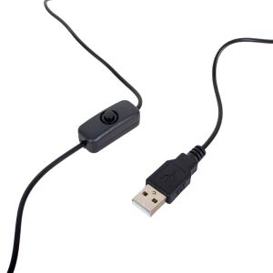 Powermaster Cob Led 5 Volt Usb Siyah Anahtarlı Masa Lambası