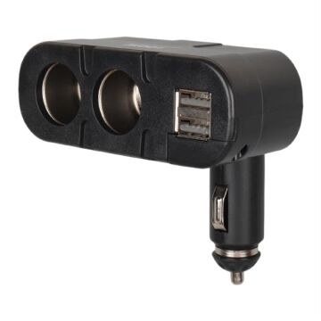 Olesson 1652 12-24V Çift USB Girişli 100W 2'li Araç Çakmak Çoklayıcı