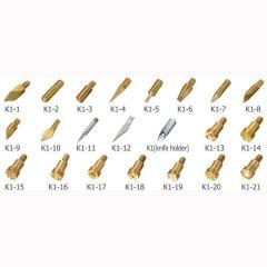 Class K1-21 21'Li Havya Ucu Seti Zd-972A İçin