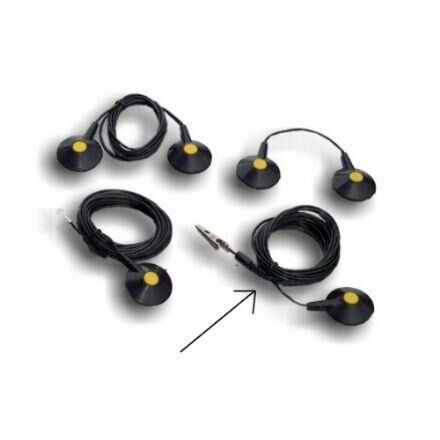 UFO Şeklinde Topraklama Kablosu Banana ve Krokodilli