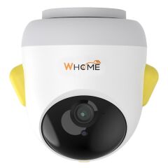 Whome Yapay Zeka Destekli 2k Ptz Gece Görüşlü Sarı Wifi Bebek Güvenlik Kamerası