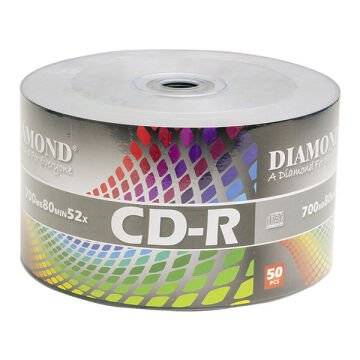 Diamond CD-R 52x 700 Mb 80 Min Boş CD 50'li Paket