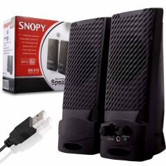 Snopy SN-510 2.0 USB Siyah Speaker Hoparlör