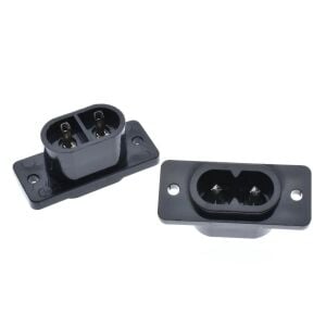 AC TEYP SOKETİ ŞASE C8 AC-006 (IC-212-2) (10 Adet)