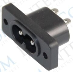 AC TEYP SOKETİ ŞASE C8 AC-006 (IC-212-2) (10 Adet)