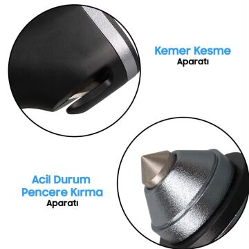 Olesson 1648 12-24V Çift USB Girişli 5V-2.4A Dijital Voltaj Ekranlı Araç Çakmaklık Şarj Aleti