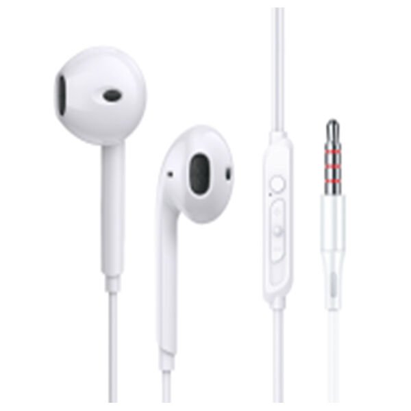 Lenovo Lecoo EH104W 3.5 Mm Jacklı Kablolu Kulak İçi Mikrofonlu Kulaklık Beyaz