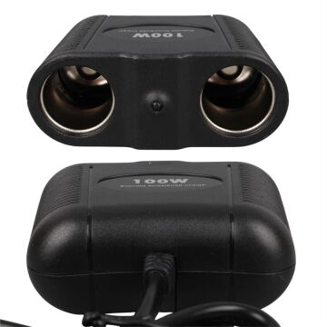 Olesson 1642 12-24V 100W 70cm Kablolu 2'li Araç Çakmak Çoklayıcı