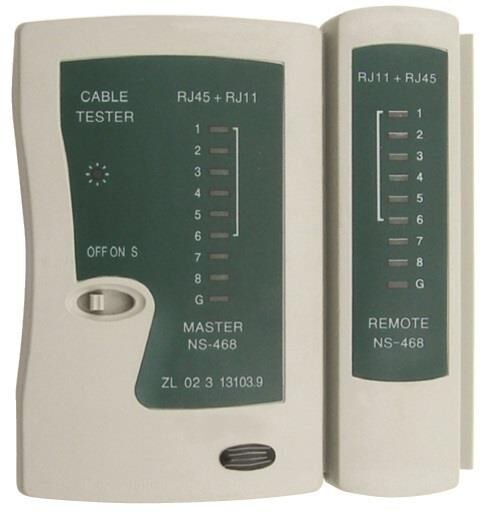 Ethernet Kablo Rj45 Rj11 Test Cihazı