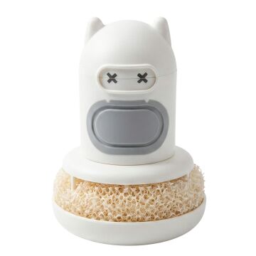 Sunup SN-29190 Ninja Tasarımlı Deterjan Hazneli Mutfak Bulaşık Fırçası