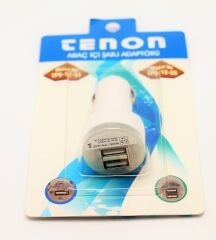 Tenon 2 İn 1 Usb To Araç Çakmak Dönüştürücü