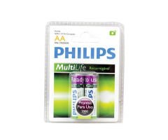 PHILIPS 2300 MA ŞARJLI KALEM PİL 2Lİ PAKET FİYAT (R6B2A230/97)