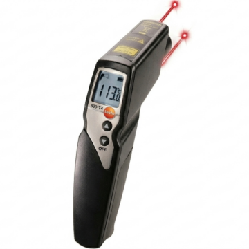 Testo 830-T4 Çift Lazerli Kızılötesi Termometre 400°C | 30:1 Hedef Oranı