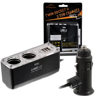 PLATOON PL-8990 USB+2Lİ ÇAKMAK ÇOKLAYICI