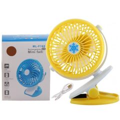POWERMASTER ML-F168 MASAÜSTÜ KLİPSLİ 3 KADEME HIZ AYARI USBLİ FAN VANTİLATÖR