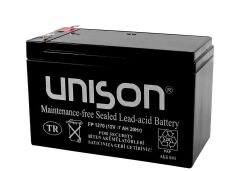 Unison 12v 7a Kuru Bakımsız Akü