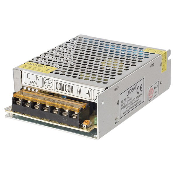 Powermaster PM-14056 12 Volt - 10 Amper - 120 Watt Metal Kasa Adaptör