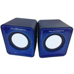 PLATOON PL-4082 1+1 USB 2.0 MİNİ USB PC HOPARLÖR