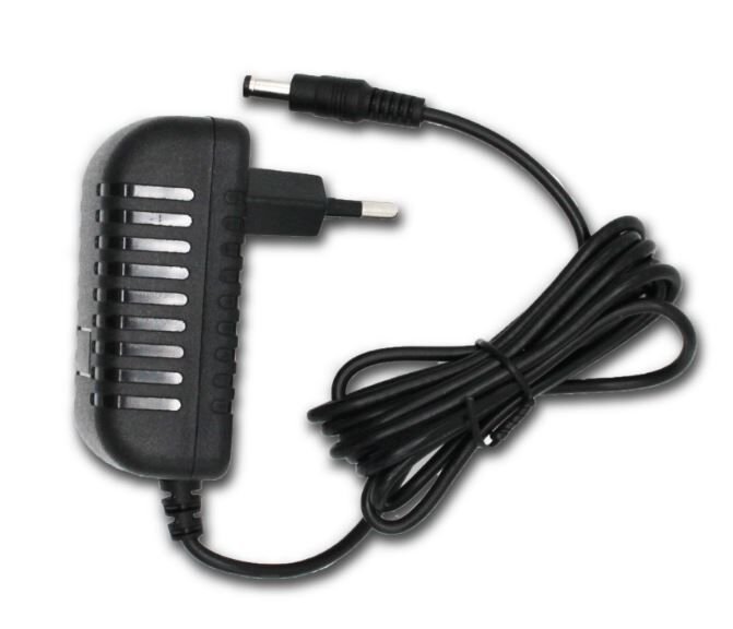 Powermaster PM-16738 6 Volt - 2 Amper 5.5*2.5 Mm Uçlu Plastik Kasa Priz Tipi Adaptör