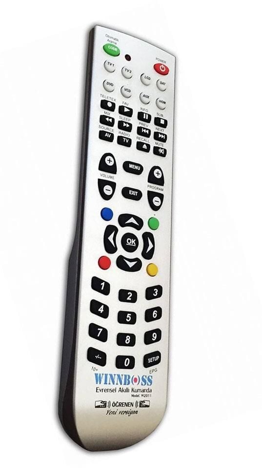 Winnboss W2011 Öğrenen Evrensel Akıllı Kumanda 8 in 1