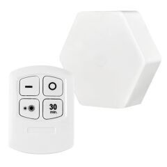 Powermaster MX-359 Üçlü Altıgen Kumandalı Pilli Dokunmatik Tezgah Altı LED Aydınlatma