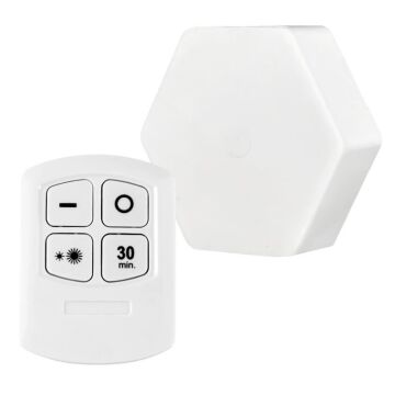 Powermaster MX-359 Üçlü Altıgen Kumandalı Pilli Dokunmatik Tezgah Altı LED Aydınlatma