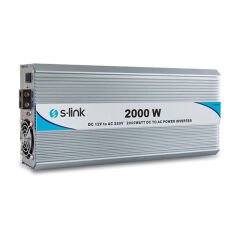 S-Link SL-2000w Dc12v-Ac230v 2000w İnverter İnvertör