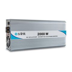 S-Link SL-2000w Dc12v-Ac230v 2000w İnverter İnvertör