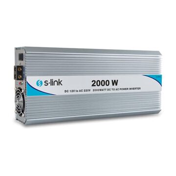S-Link SL-2000w Dc12v-Ac230v 2000w İnverter İnvertör