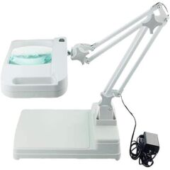 Nikula-5X 10X Büyüteç - LED Işıklı Süper Parlak Enerji Tasarruflu Masa